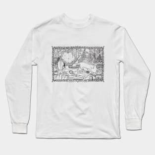 Chaos at the Witch's house Long Sleeve T-Shirt